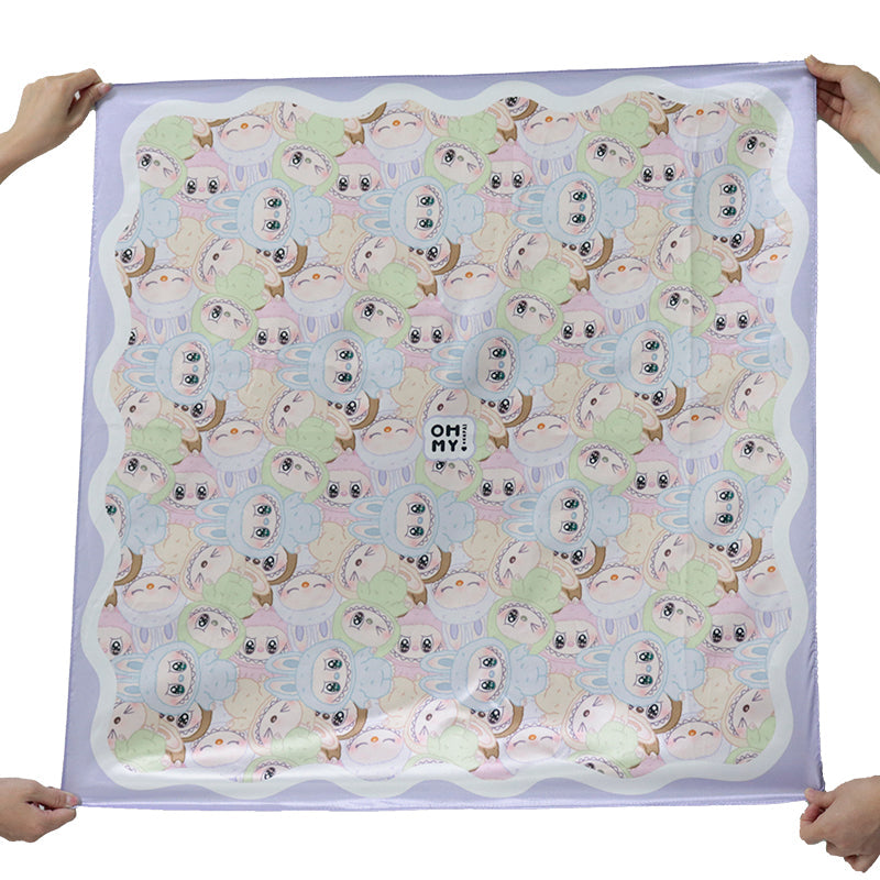 Nerdy Satin Scarf [Pre-Order: Ships September 30] - Bubu