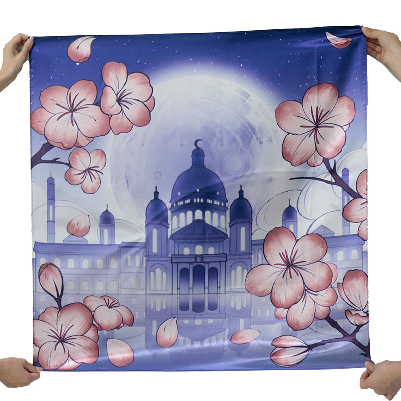 Nerdy Satin Scarf [Pre-Order: Ships September 30] - Moonie Kingdom