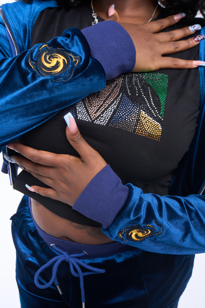 Domain Daddy Velour Jacket