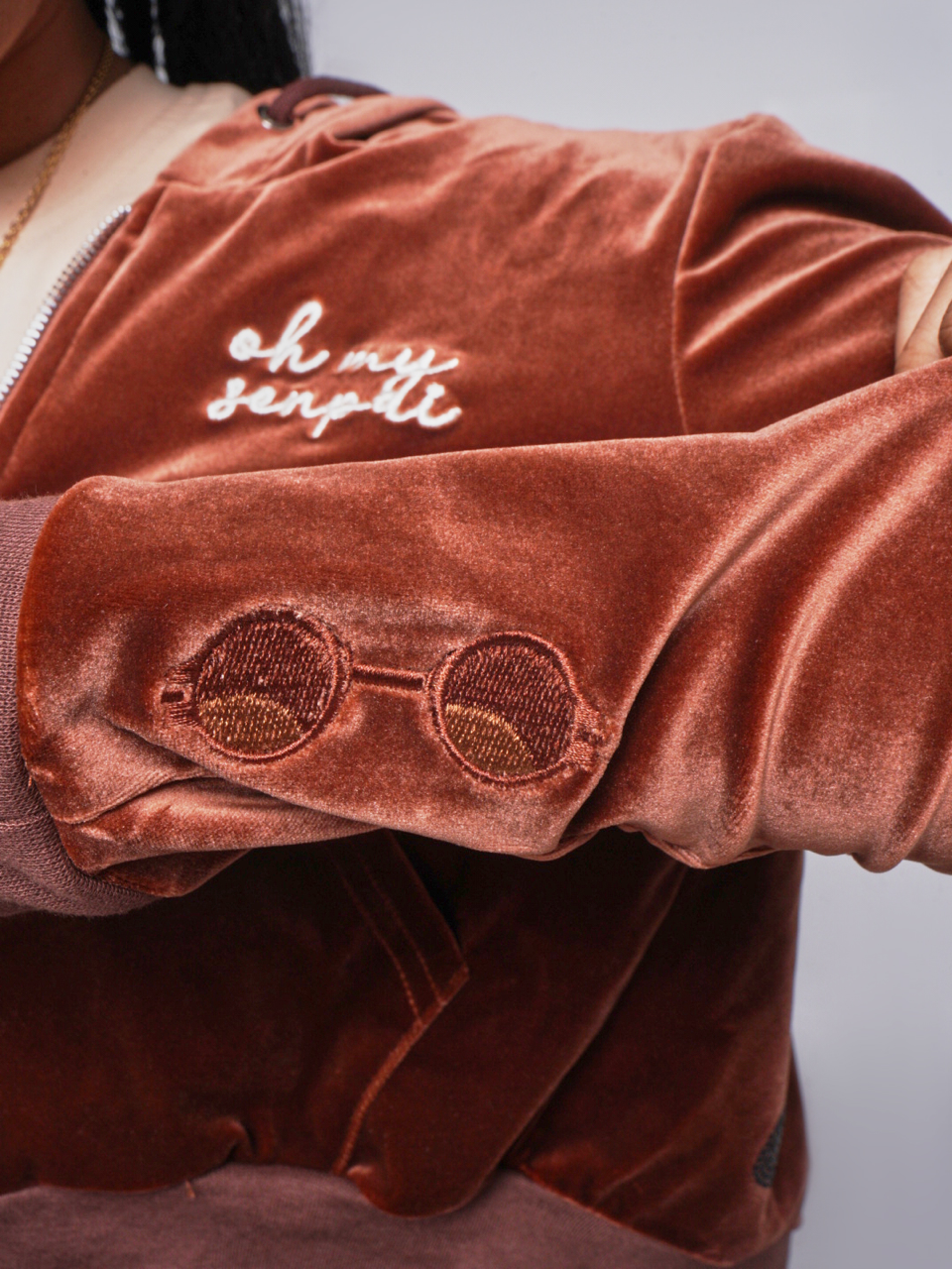 Domain Daddy Velour Jacket